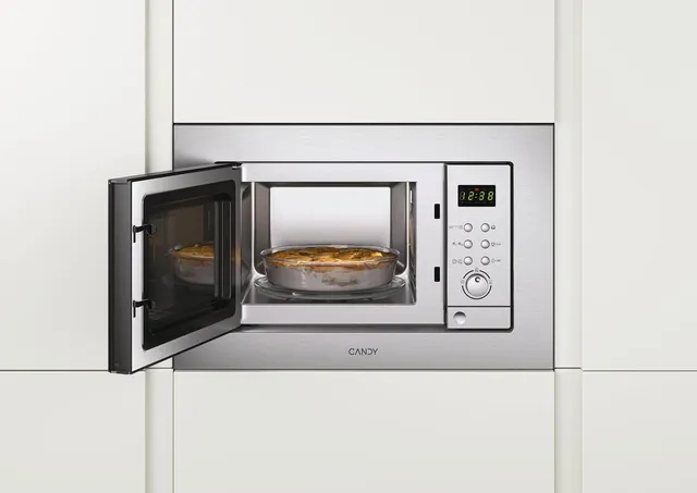 Candy Microonde incasso MIC 201 EX Forno A Microonde Da Incasso Con Grill, 800 W, 20 Litri, Ricette 
