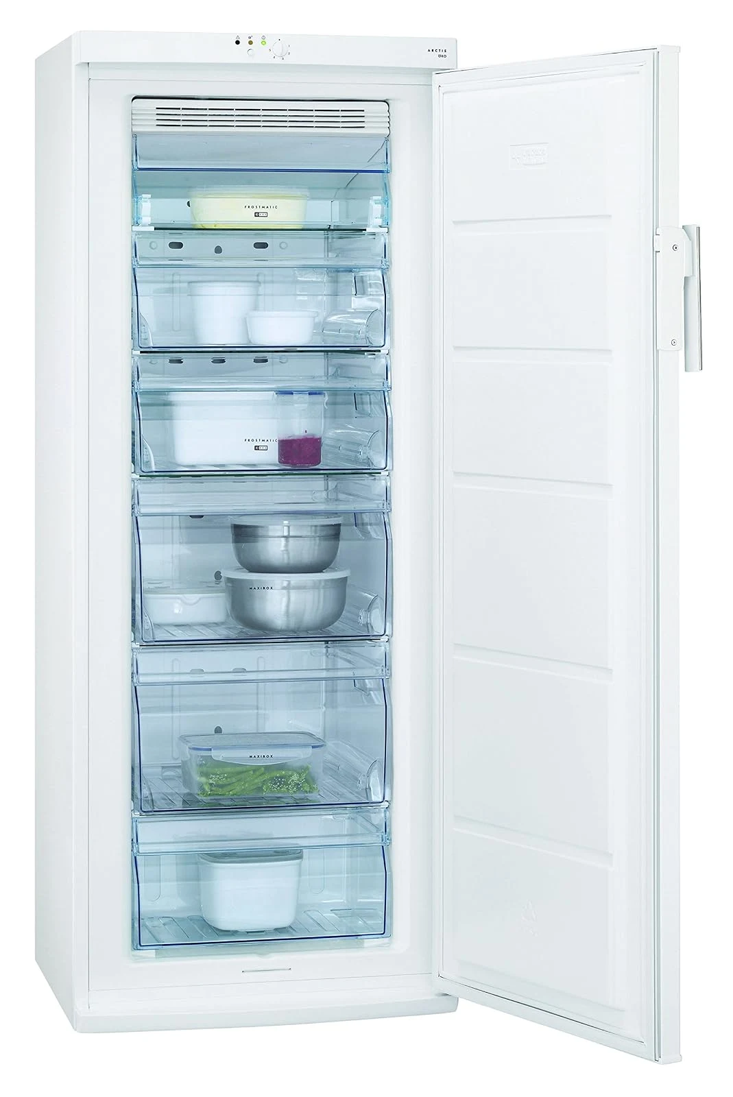 AEG Congelatore ARCTIS A52010GNW0 Congelatore A++, altezza 154 cm, 203 kWh/anno, 181 l, colore: Bianco