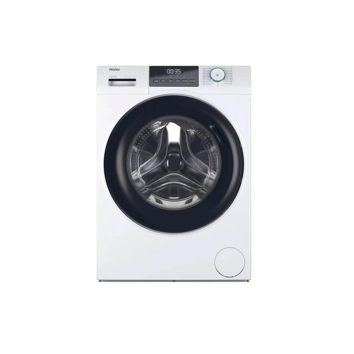 Haier Lavatrice carica frontale HW90-BP14929A-S Lavatrice da 9 kg, 1400 giri, Caricamento frontale, Classe energetica A