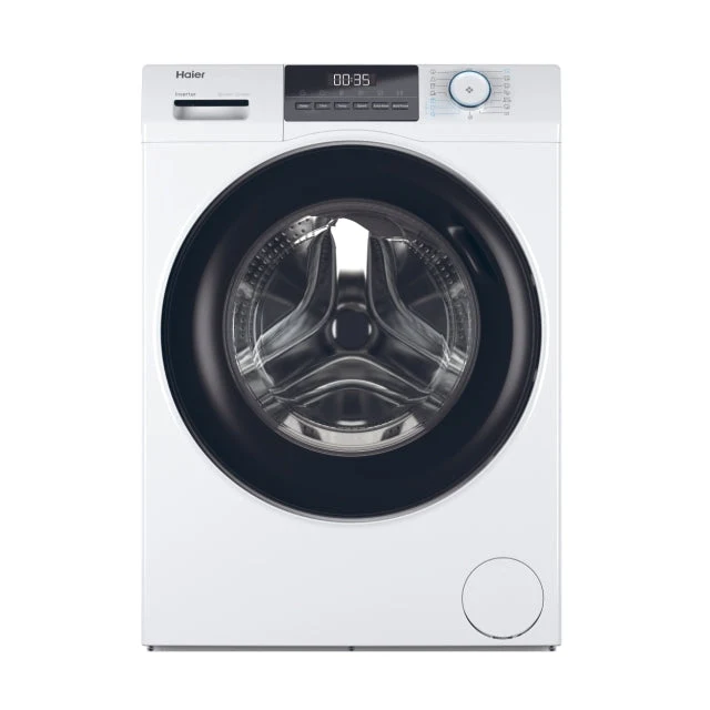 Haier Lavatrice carica frontale HW90-BP14929A-S Lavatrice da 9 kg, 1400 giri, Caricamento frontale, Classe energetica A