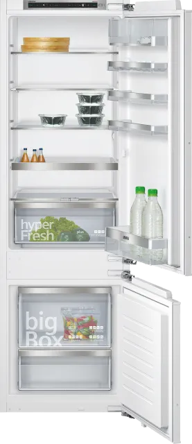 Siemens Frigorifero incasso sottobase KI87SAF30 iQ500 - Frigorifero da incasso, classe A++, frigorifero: 211 l, congelatore: 61 l, illuminazione a LED, tecnologia a cerniera piatta