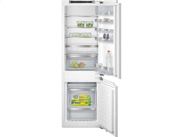 Siemens Frigorifero incasso side by side KI86NAF30 Frigorifero-congelatore da incasso/A++ / Raffreddamento: 189 L/Congelamento: 68 L/NoFrost / 2 circuiti di raffreddamento/EcoPlus