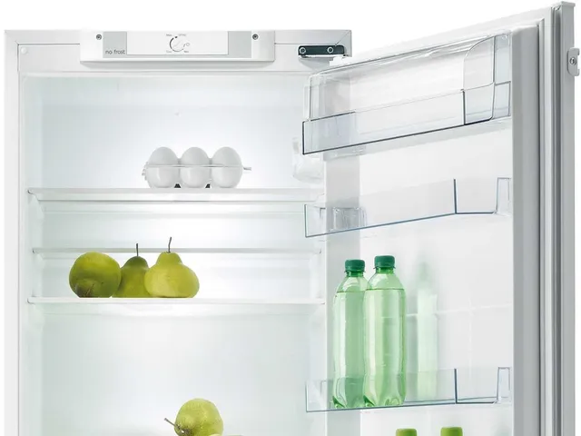 Gorenje Frigorifero incasso sottobase NRKI 4182 GW Frigorifero da incasso, classe A++, altezza 177,5