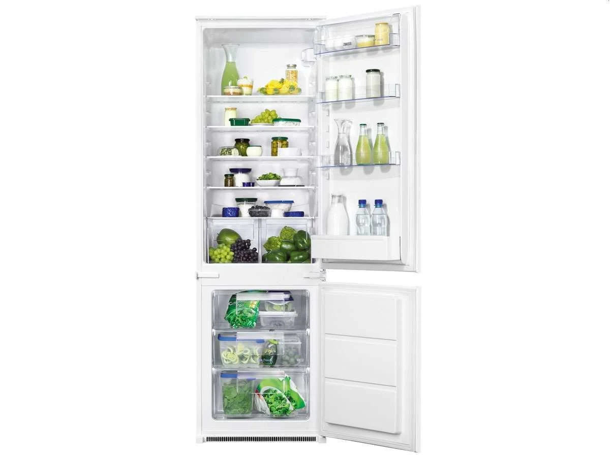 Zanussi Frigorifero incasso doppia porta ZBB28460SA Incasso 277L A++ Bianco frigorifero con congelatore