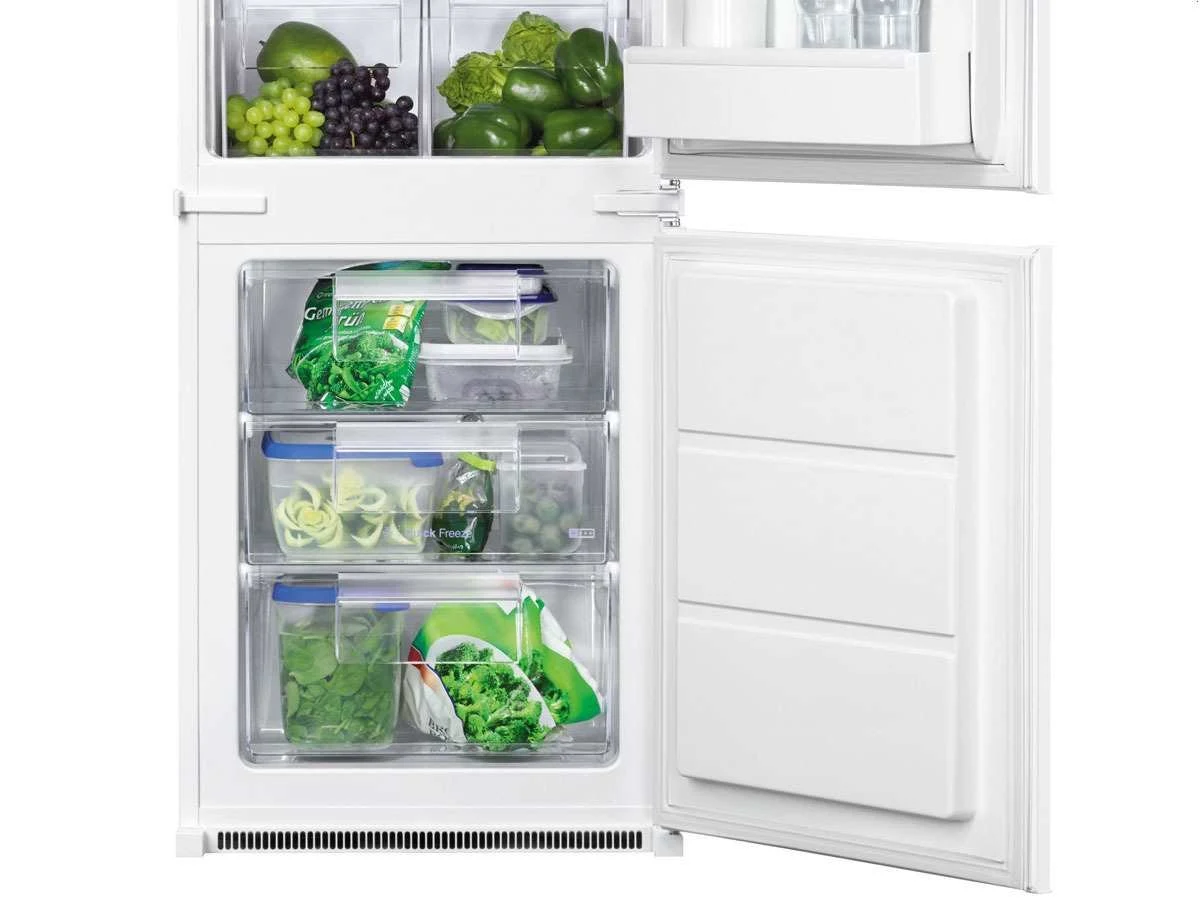 Zanussi Frigorifero incasso doppia porta ZBB28460SA Incasso 277L A++ Bianco frigorifero con congelat