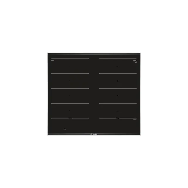 Bosch Piano cottura elettrico PXX675DC1E hob Black Stainless steel Built-in Zone induction hob 4 zone(s)