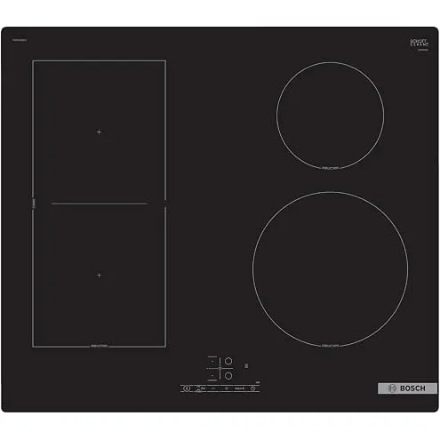 Bosch Piano cottura elettrico PXX675DC1E hob Black Stainless steel Built-in Zone induction hob 4 zon