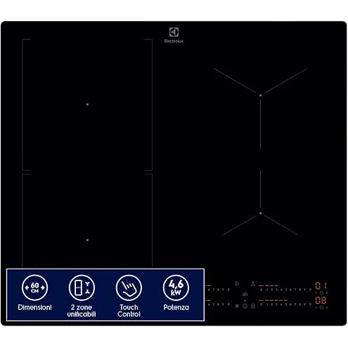 Bosch Piano cottura elettrico PXX675DC1E hob Black Stainless steel Built-in Zone induction hob 4 zon