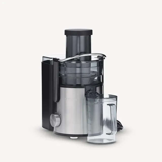 Severin Estrattore di succo 3570 ES Centrifuga compatta 800W con tubo di riempimento XXL e 2 velocit