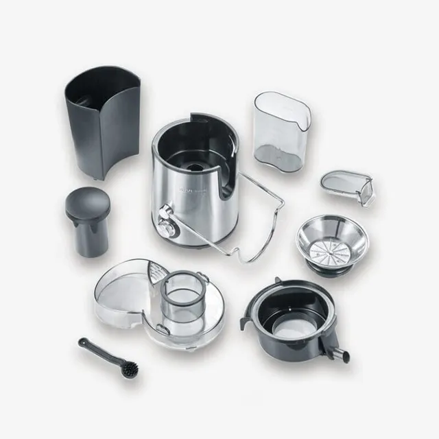 Severin Estrattore di succo 400W 19.000 Centrifuga Frutta e Verdura, 400W, 19.000 giri/min, 2 Veloci