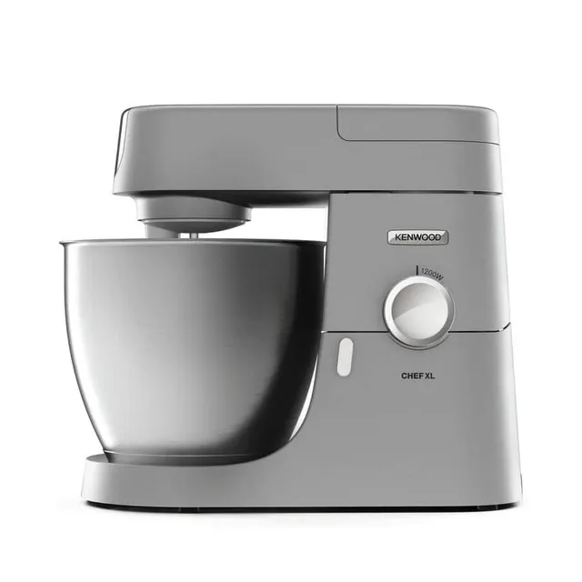 Kenwood Planetaria KVL4100S Impastatrice Planetaria Chef XL con Ciotola da 6,7L, 3 Ganci di Miscelazione, Personalizzabile con oltre 25 Accessori Opzionali Acquistabili Separatamente, Pote