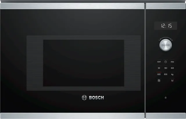 Bosch Bosch Microonde incasso Bfl524ms0 Serie 6 Eingebaut SolO-Mikrowelle 20l 800w Schwarz - Edelstahl Mikrowelle (bfl524ms0)