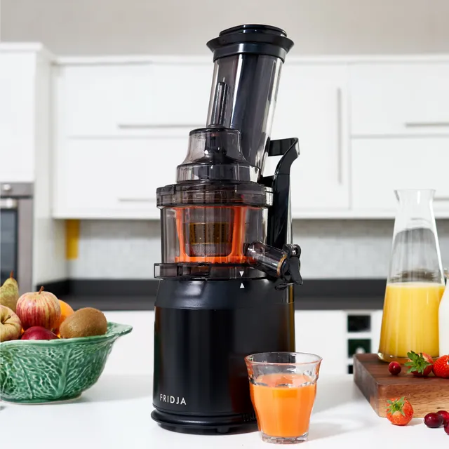 Fridja Estrattore di succo F1900 Estrattore di Succo Potente – Estrattore a Freddo Lento – Acciaio I