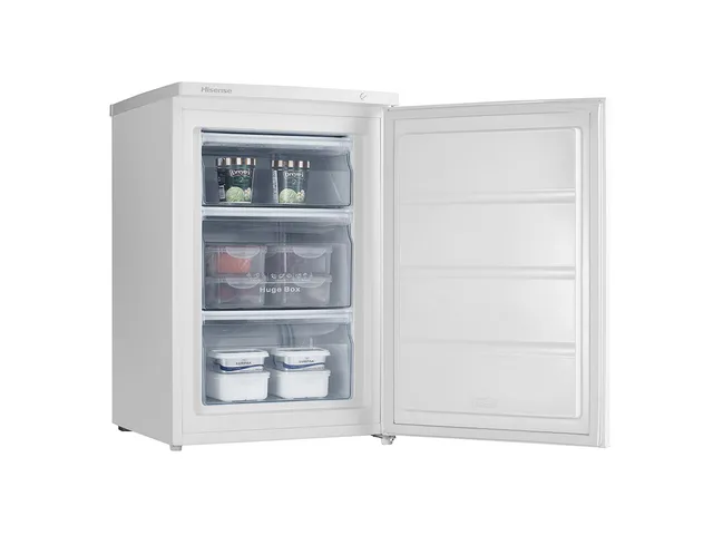 Hisense Congelatore FV105D4AW2 Hisense FV105D4BW21 Congelatore Sottotavolo Monoporta, 3 Cassetti, 82
