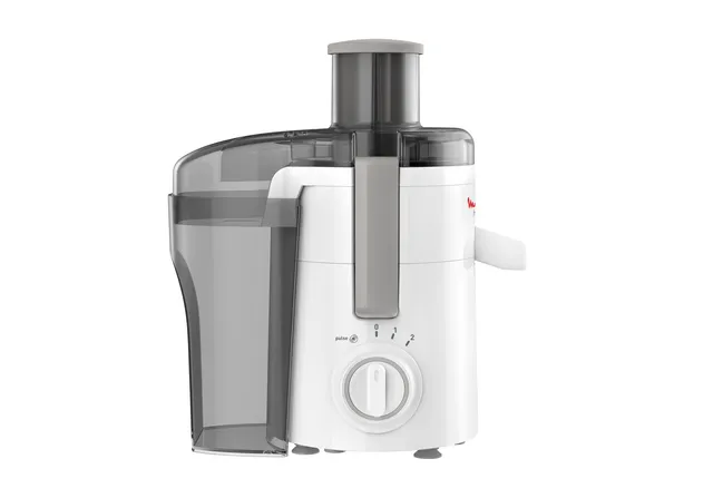 Moulinex Estrattore di succo JU3701 Frutelia + Centrifuga, Ampia Apertura, Facile da Pulire, 2 Veloc