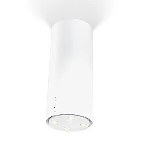 Faber Cappa cucina Cylindra Isola EG8 Faber - Cappa ad isola CYLINDRA ISOLA GLOSS PLUS finitura bianco gloss da 37cm