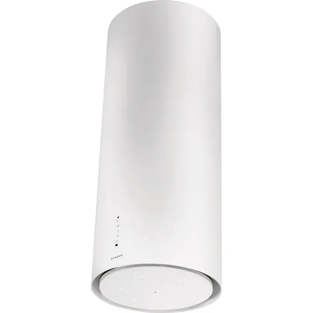 Faber Cappa cucina Cylindra Isola EG8 Faber - Cappa ad isola CYLINDRA ISOLA GLOSS PLUS finitura bianco gloss da 37cm