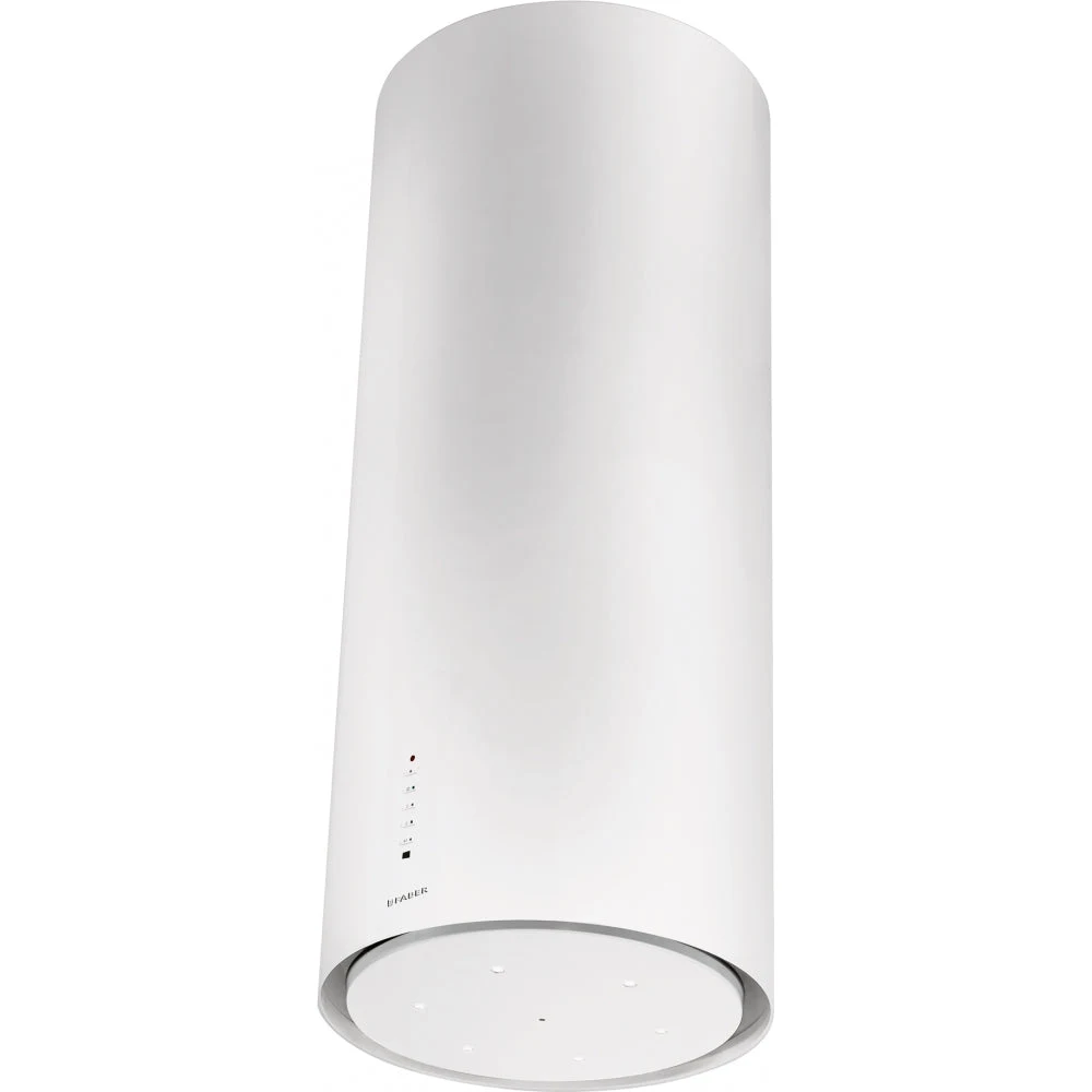 Faber Cappa cucina Cylindra Isola EG8 Faber - Cappa ad isola CYLINDRA ISOLA GLOSS PLUS finitura bianco gloss da 37cm