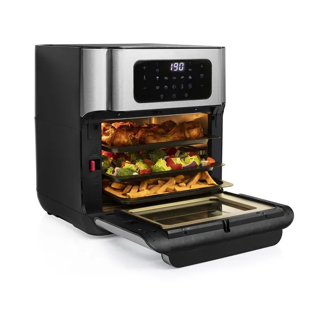 Princess Friggitrice ad aria 10 L Friggitrice ad Aria Forno con Cestello Rotante, Airfryer Ventilato