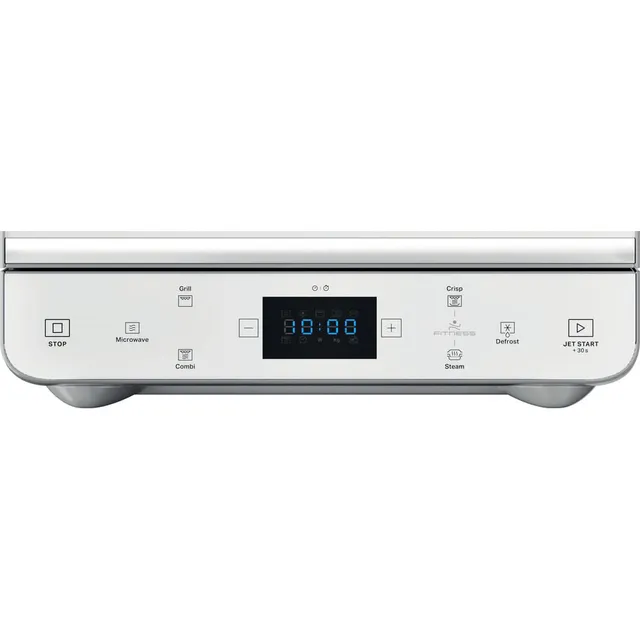 Whirlpool Microonde MAX 49 WSL con grill al quarzo Funzione DUAL CRISP, STEAM, Sicurezza bambini