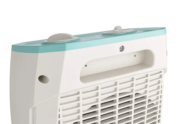 Olimpia Stufa elettrica 99292 Splendid Caldo Pop A Termoventilatore 2000 W, Aquamarina, ‎21 x 14.3 x