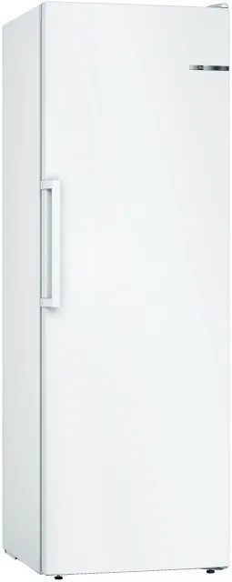 Bosch Congelatore GSN33VWEP Serie 4, Congelatore monoporta da libera installazione, NoFrost, Cassetto BigBox, Tecnologia Inverter Intelligente, 176 x 60 cm, Bianco