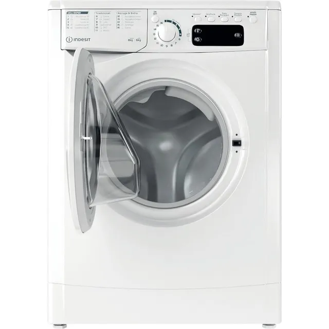 Indesit Lavasciuga incasso EWDE 861483 W IT N Lavasciuga 8kg Carica Frontale, Libera Installazione. 