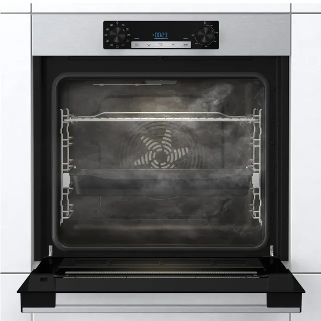 Hisense Forno incasso BI62216AX Forno da Incasso Multifunzione 77 L, Termoventilato, 11 Funzioni di 