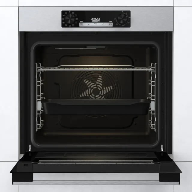 Hisense Forno incasso BI62216AX Forno da Incasso Multifunzione 77 L, Termoventilato, 11 Funzioni di 