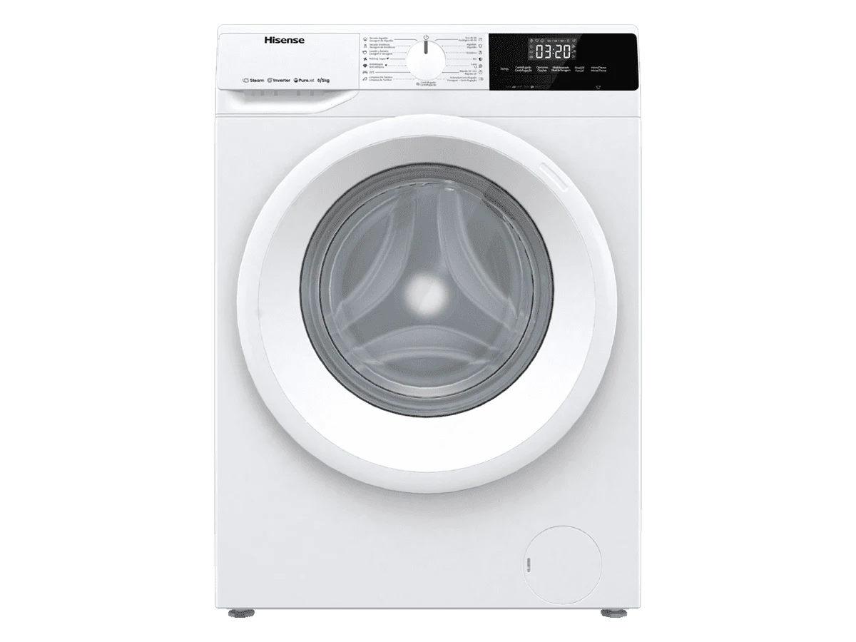 Hisense Lavasciuga WDQE8014EVJM Hisense WDQE8014EVJM Lavasciuga 8 kg 1400 giri 15 programmi