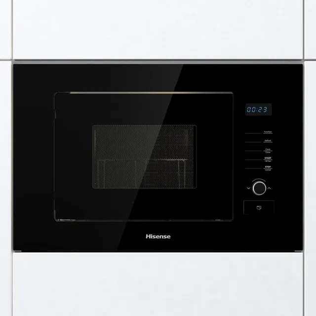 Hisense Microonde incasso HB20MOBX5G Microonde a Incasso 20 litri, Apertura Porta a Sinistra, Displa