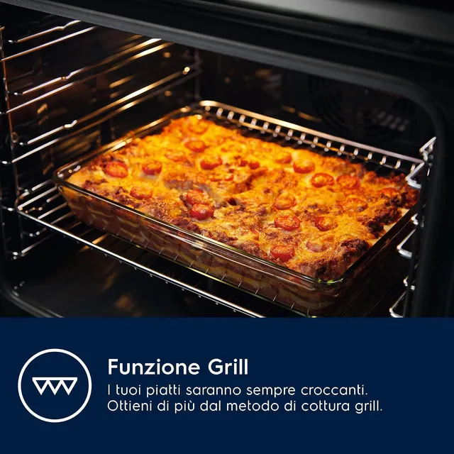 Electrolux Forno incasso 58 L Forno da Incasso Classe A EOH2H00BX Inox