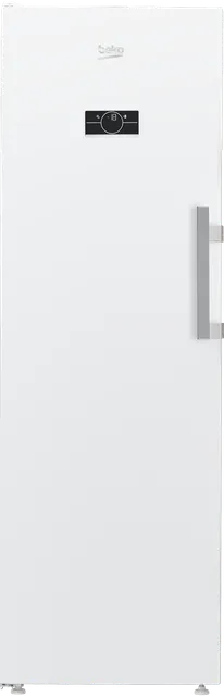 Beko Congelatore B5RMFNE314W Congelatore Verticale, Classe E, NO FROST, Inverter, Bianco, volume netto 286 litri, DImensioni HxLxP: 186x60x75