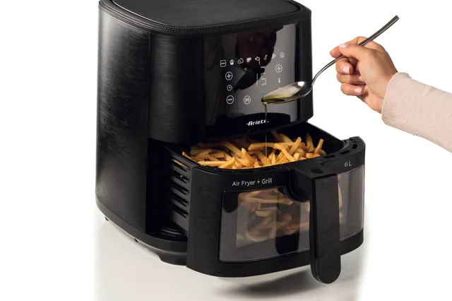 Ariete Friggitrice ad aria 4626 Friggitrice ad aria 6L, 1300 W, Capacità 6L, Capacità di cottura 2,5