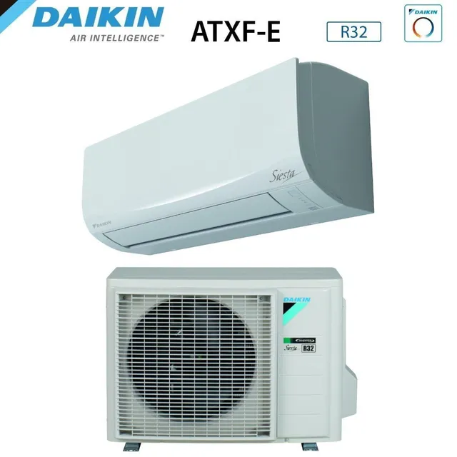 Daikin Climatizzatore quadri split ARXF25E + ATXF25E Climatizzatore 9000 Btu A++/A+ R32 Inverter, Po