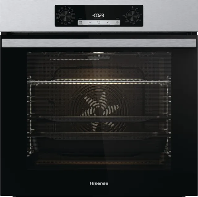 Hisense Hisense Forno incasso O65226AXS Forno Elettrico da Incasso Multifunzione con Vapore, Cavità 77 litri, 11 Funzioni di Cottura, Pizza 300°C, AirFry, Steam Clean, Preriscaldamento Rapido, Classe