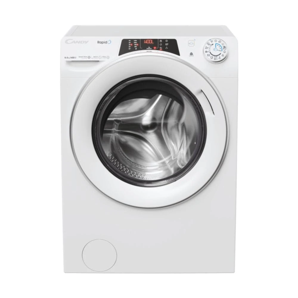 Candy Lavasciuga ROW4854DWMST/1-S Lavasciuga 8+5 Kg, Classe D, 1400 giri, Inverter
