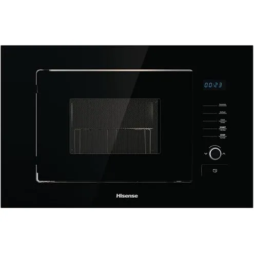 Hisense Microonde incasso BIM325GI63DBG Microonde integrato con grill, 25 l, autopulizia idrolitica,