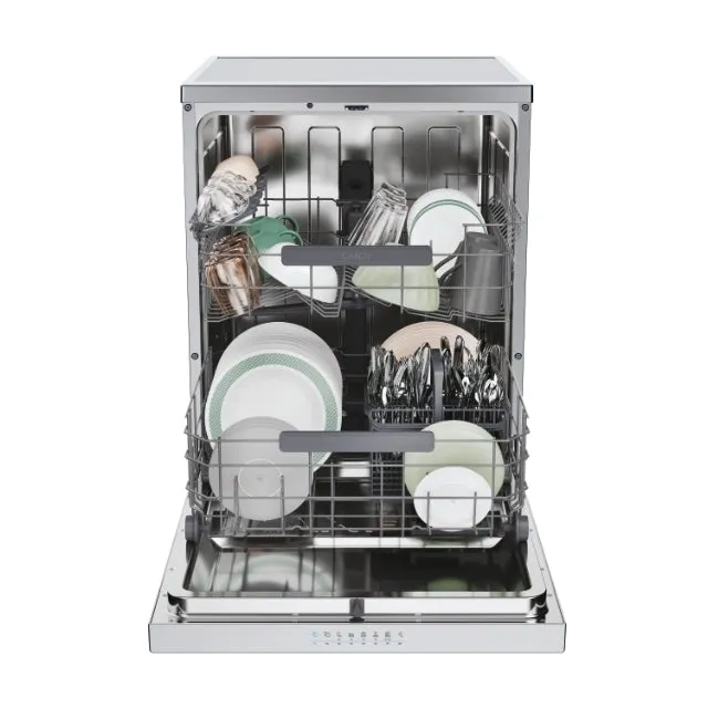 Candy Lavastoviglie 4C6F0X Rapido' Lavastoviglie a Libera Installazione 60 cm, 14 Coperti, 8 Program