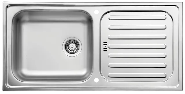 Respekta Lavello 100x50 Riverside Lavello, inox, cm, 1 vasca