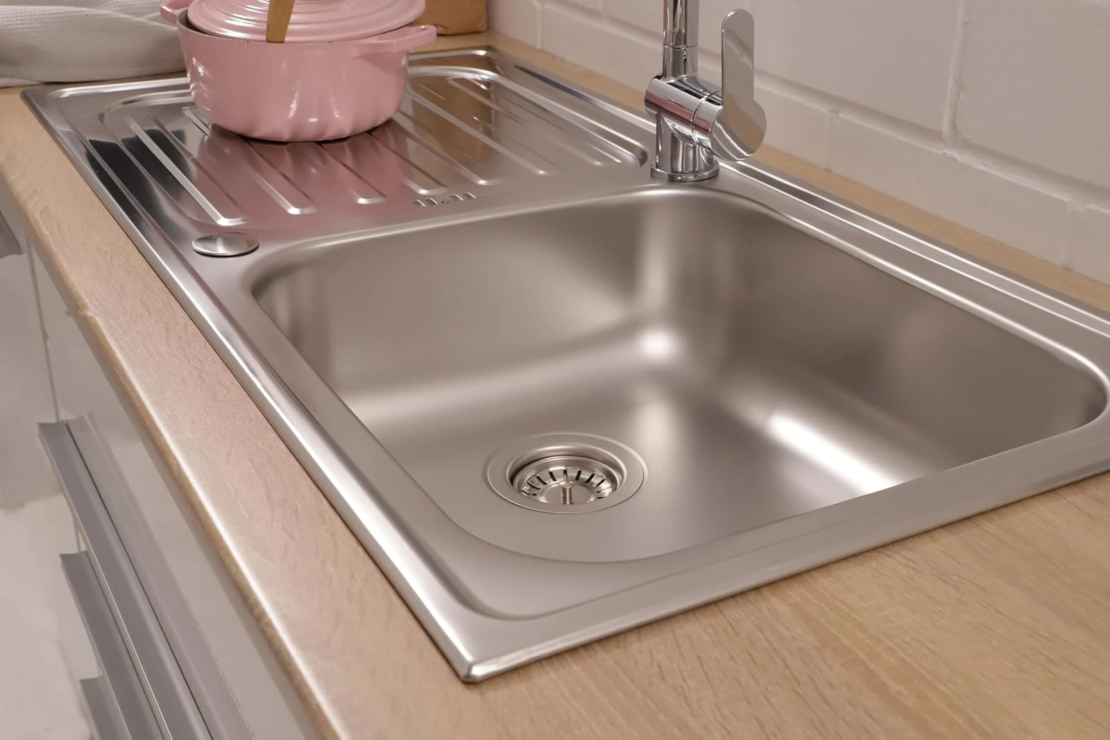 Respekta Lavello 100x50 Riverside Lavello, inox, cm, 1 vasca