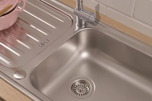 Respekta Lavello 100x50 Riverside Lavello, inox, cm, 1 vasca