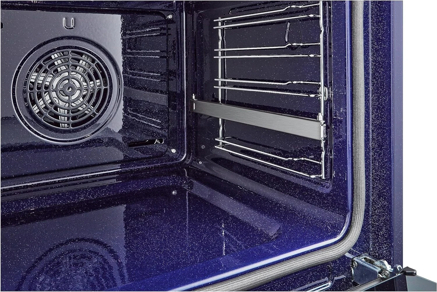 LG Forno incasso WSED7613S InstaView Forno da Incasso Multifunzione, Classe A+, 76L, 300°C, Air Fry,