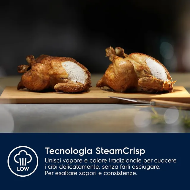 Electrolux Microonde incasso LOC5H40X2 Forno Compatto Combinato Microonde da Incasso Display