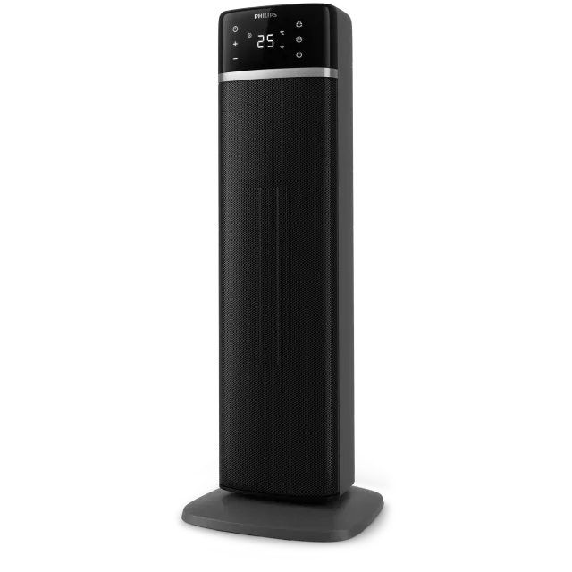 Philips Stufa elettrica 5000-2000W Termoventilatore a torre Serie , risparmio energetico 50%, displa