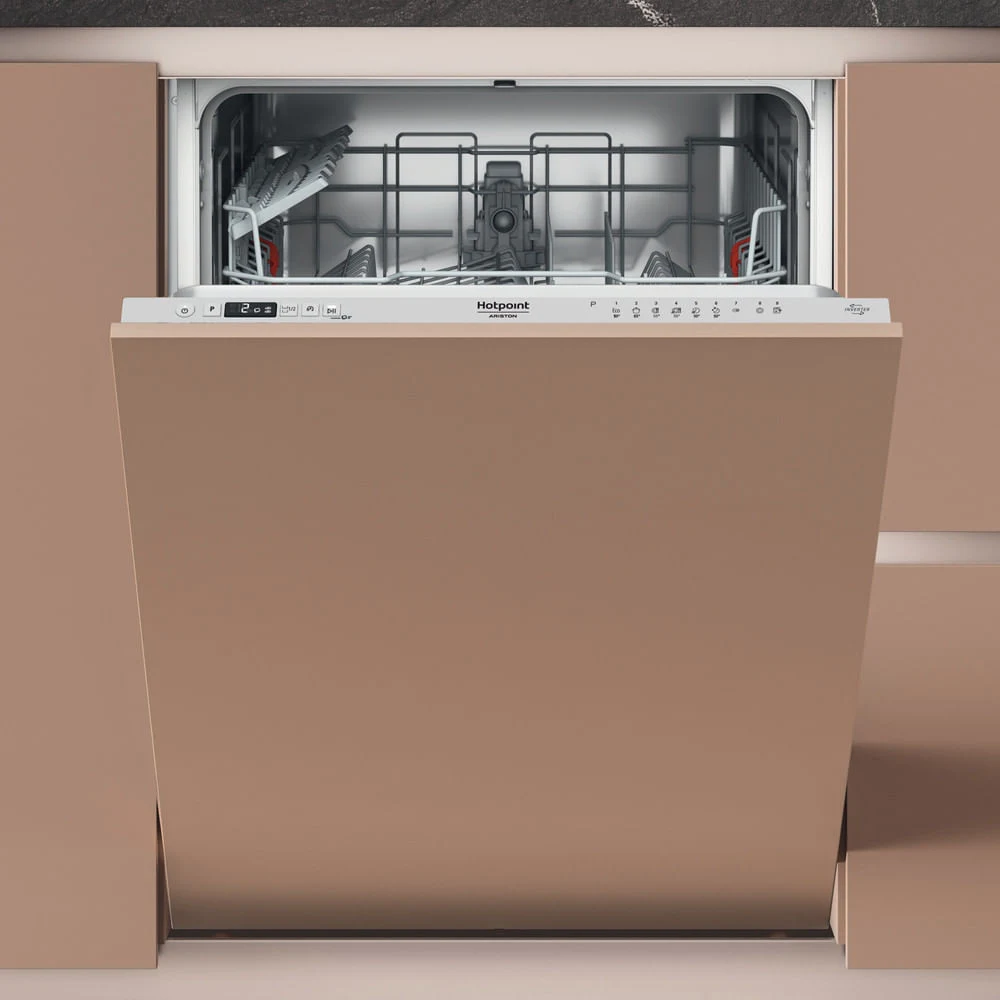 Hotpoint Lavastoviglie H2I HUD526 AS ARISTON - Lavastoviglie da Incasso 14 Coperti, 5 Programmi - Cestello Regolabile, Ciclo Rapido e Partenza Ritardata - Elettrodomestici Cucina, Classe E, 59,8Lx8