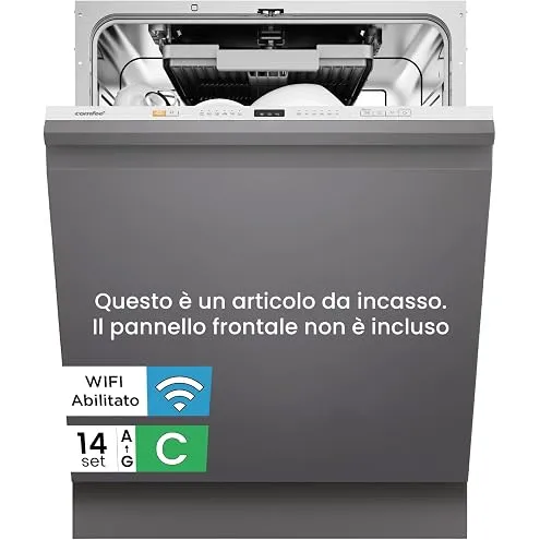 Wolkenstein Lavastoviglie integrata totale WGSP14-6DTI Lavastoviglie da incasso, parzialmente integr