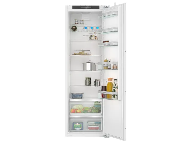 Siemens Frigorifero incasso monoporta KI81RVFE0 iQ300, frigorifero da incasso, nicchia 177,5 x 56 cm, 310 l, made in Germany, freshBox per una maggiore freschezza, raffreddamento rapido, bottleRack per bottig
