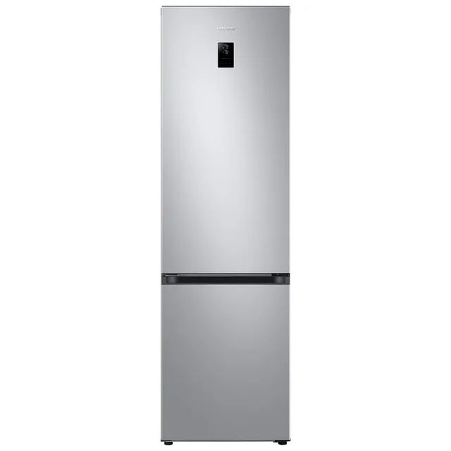 Samsung Frigorifero sottobase RB38C672CSA EcoFlex AI Frigorifero Combinato, WiFi, SpaceMax, Total no Frost, Digital Inverter, 390 L, LxAxP: 59.5 x 203 x 65.8 cm, Silver Inox (Ricondizionato)