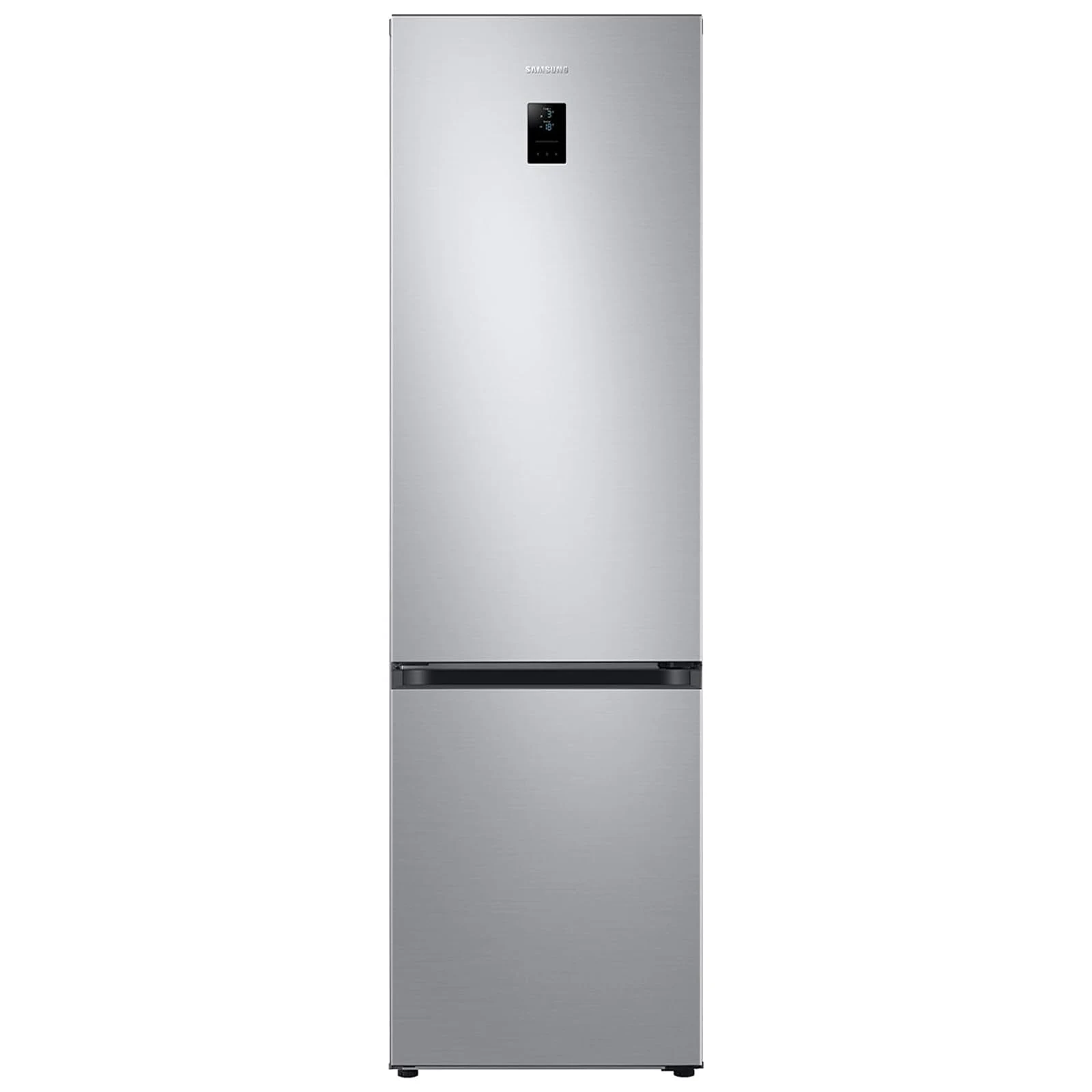 Samsung Frigorifero sottobase RB38C672CSA EcoFlex AI Frigorifero Combinato, WiFi, SpaceMax, Total no Frost, Digital Inverter, 390 L, LxAxP: 59.5 x 203 x 65.8 cm, Silver Inox (Ricondizionato)